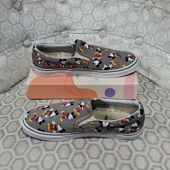Vans x Disney Mickey Mouse Sneakers Mens Size 12 - Picture 1 of 12